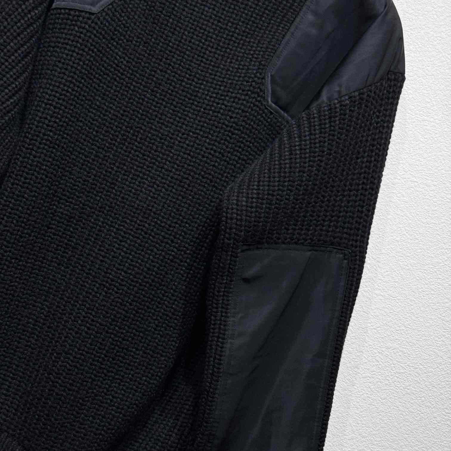 Prada Wool And Cashmere Cardigan With Re-Nylon Details - DopestKickz