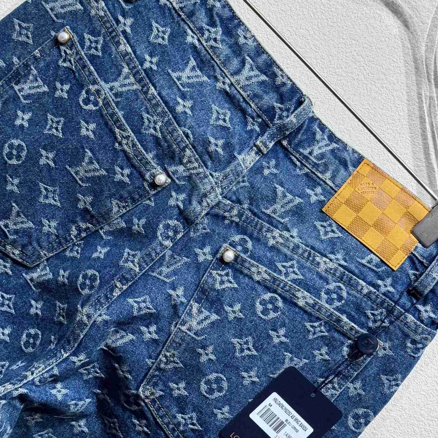 Louis Vuitton Monogram Denim Jeans - DopestKickz