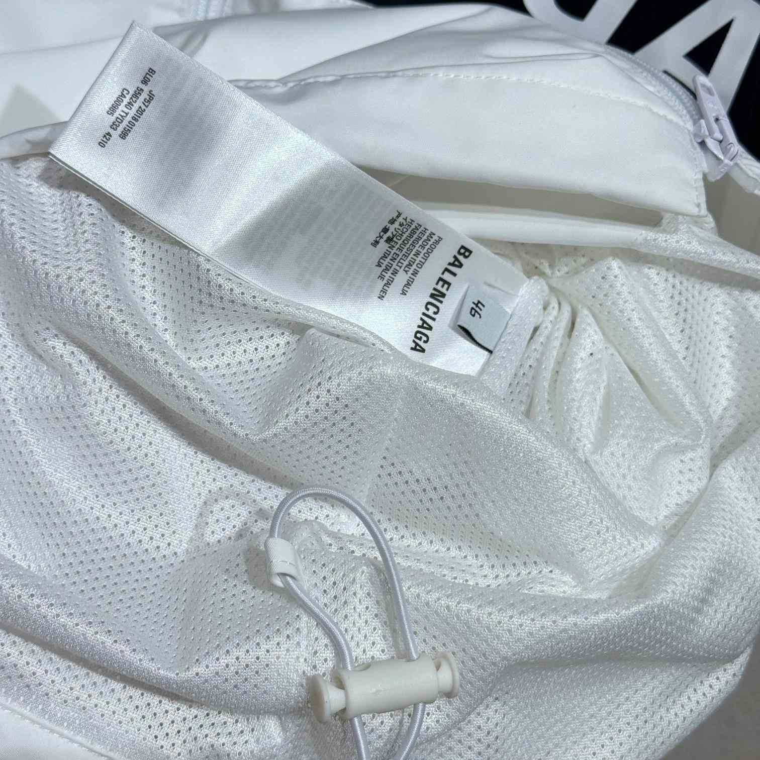 Balenciaga Logo-print Zip-up Windbreaker - DopestKickz