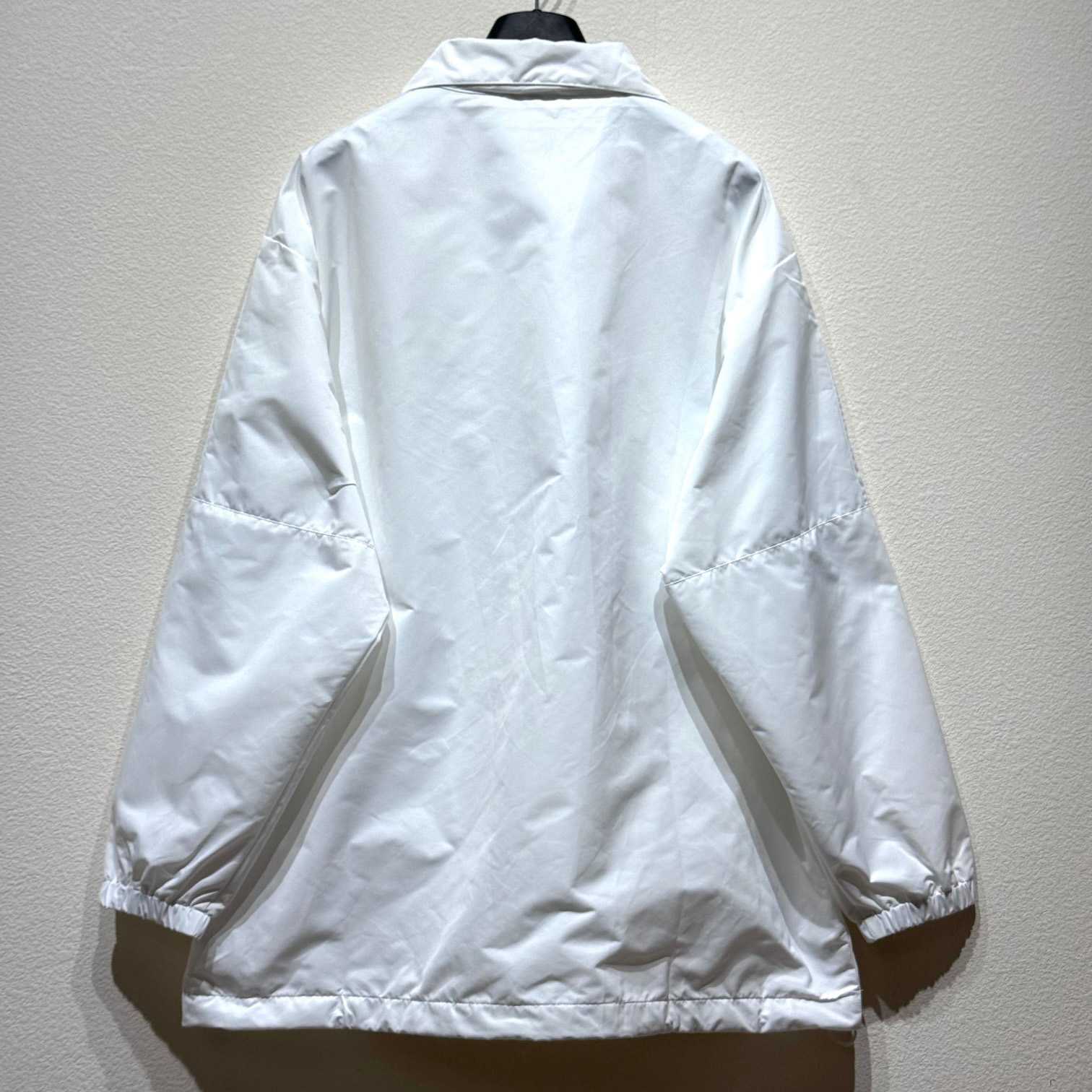 Balenciaga Logo-print Zip-up Windbreaker - DopestKickz