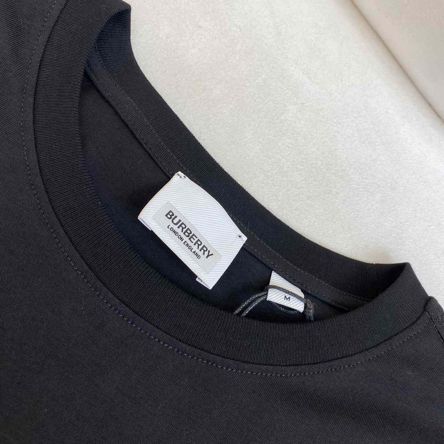 Burberry Check Pocket Cotton T-shirt - DopestKickz