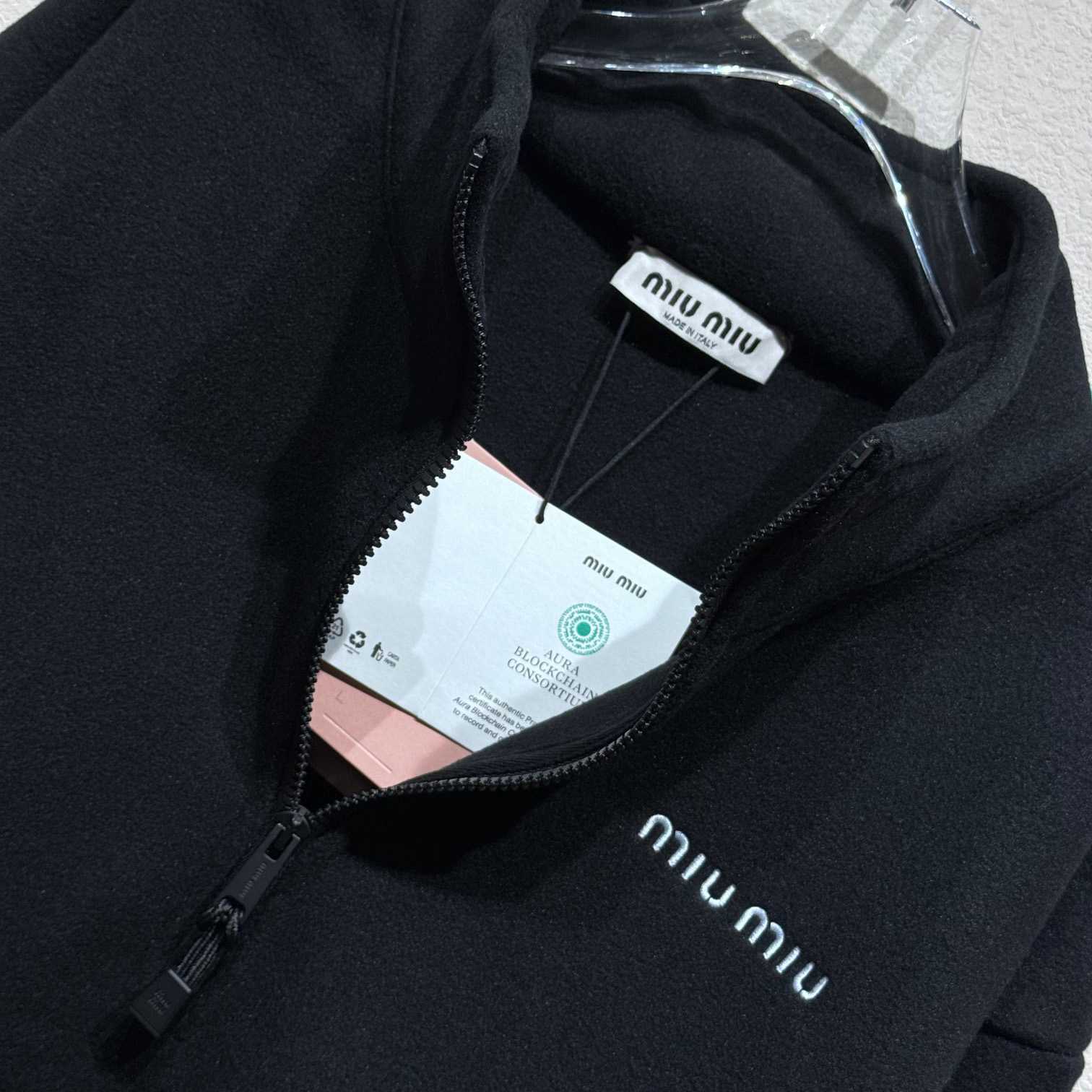 Miu Miu Fleece Sweatshirt   - DopestKickz