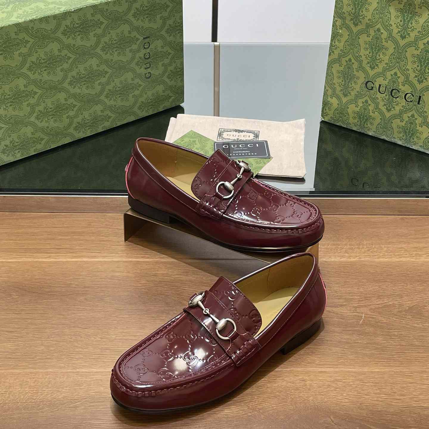 Gucci Men's Loafer With Horsebit - DopestKickz