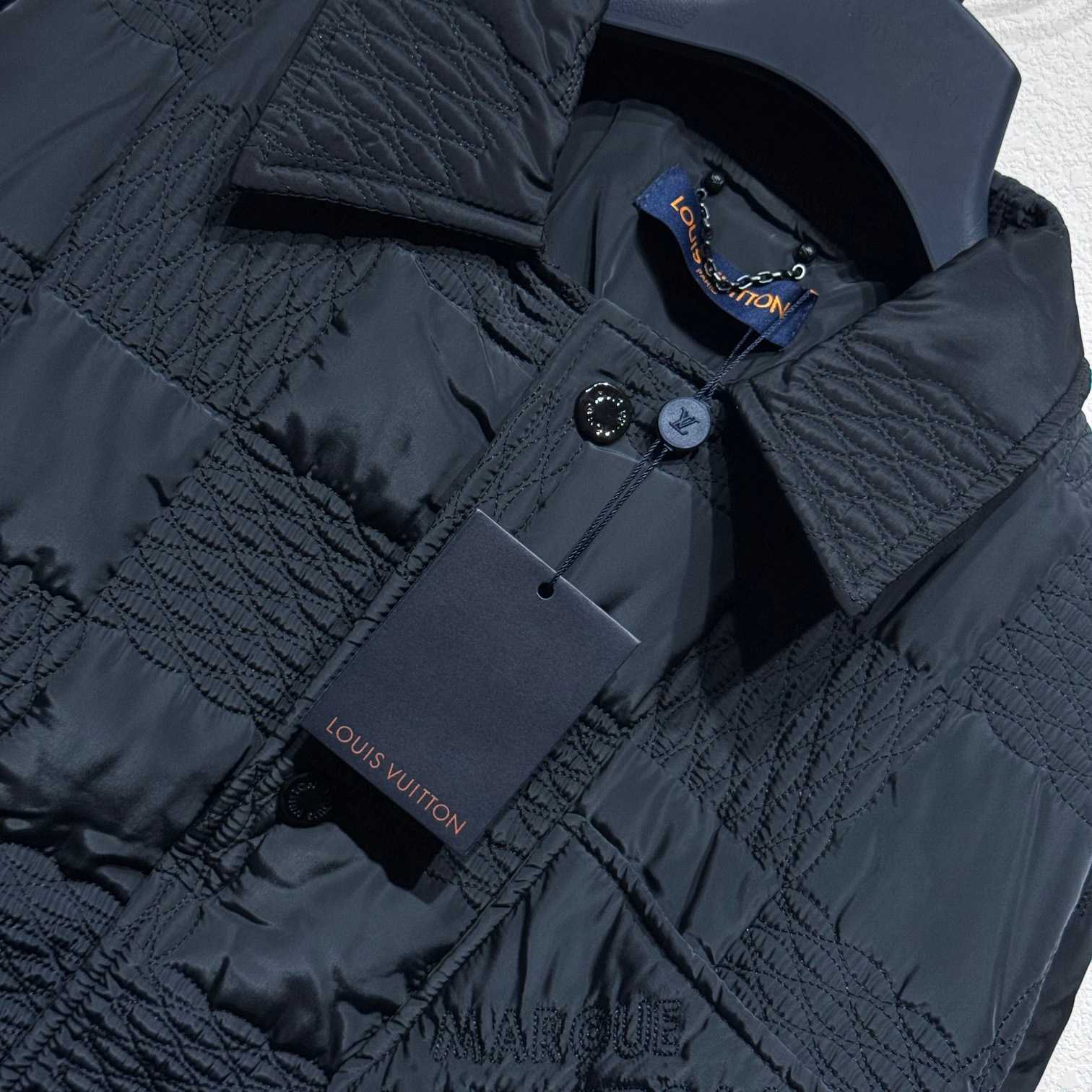 Louis Vuitton Damier Quilted Nylon Overshirt   1AFHXN - DopestKickz