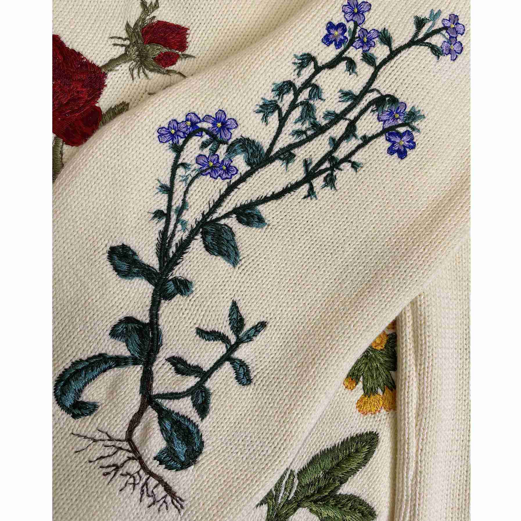 Dior Sweater White Cotton Jersey  - DopestKickz