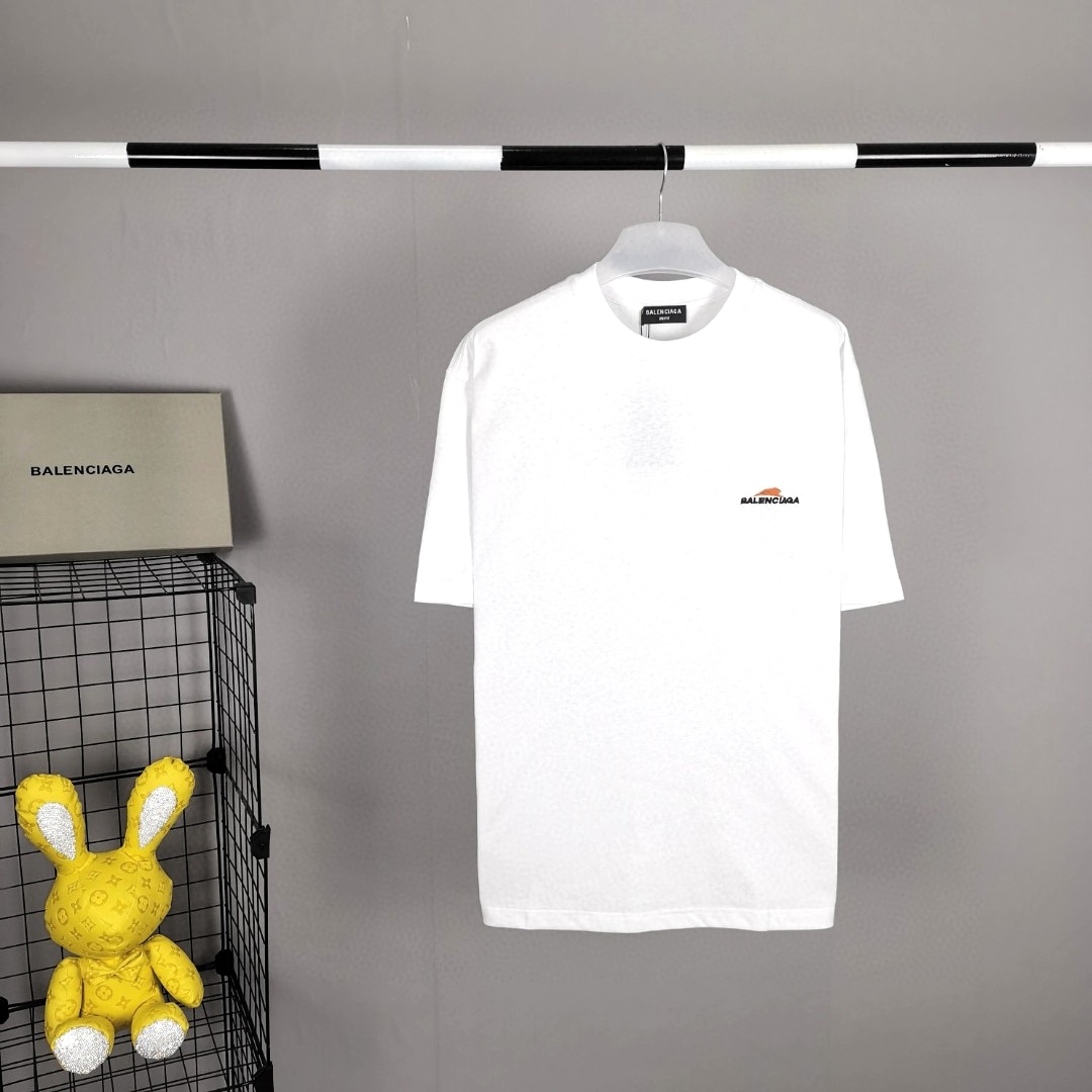 Balenciaga Cotton T-Shirt  - DopestKickz