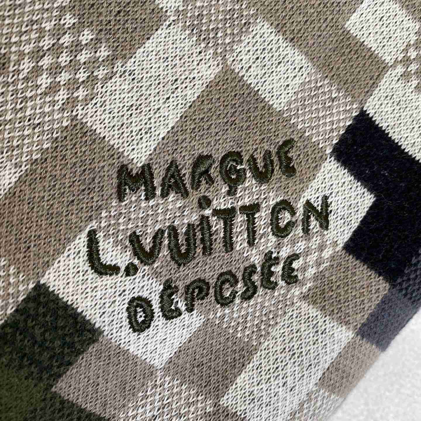 Louis Vuitton Damier Cotton Jacquard Pullover - DopestKickz