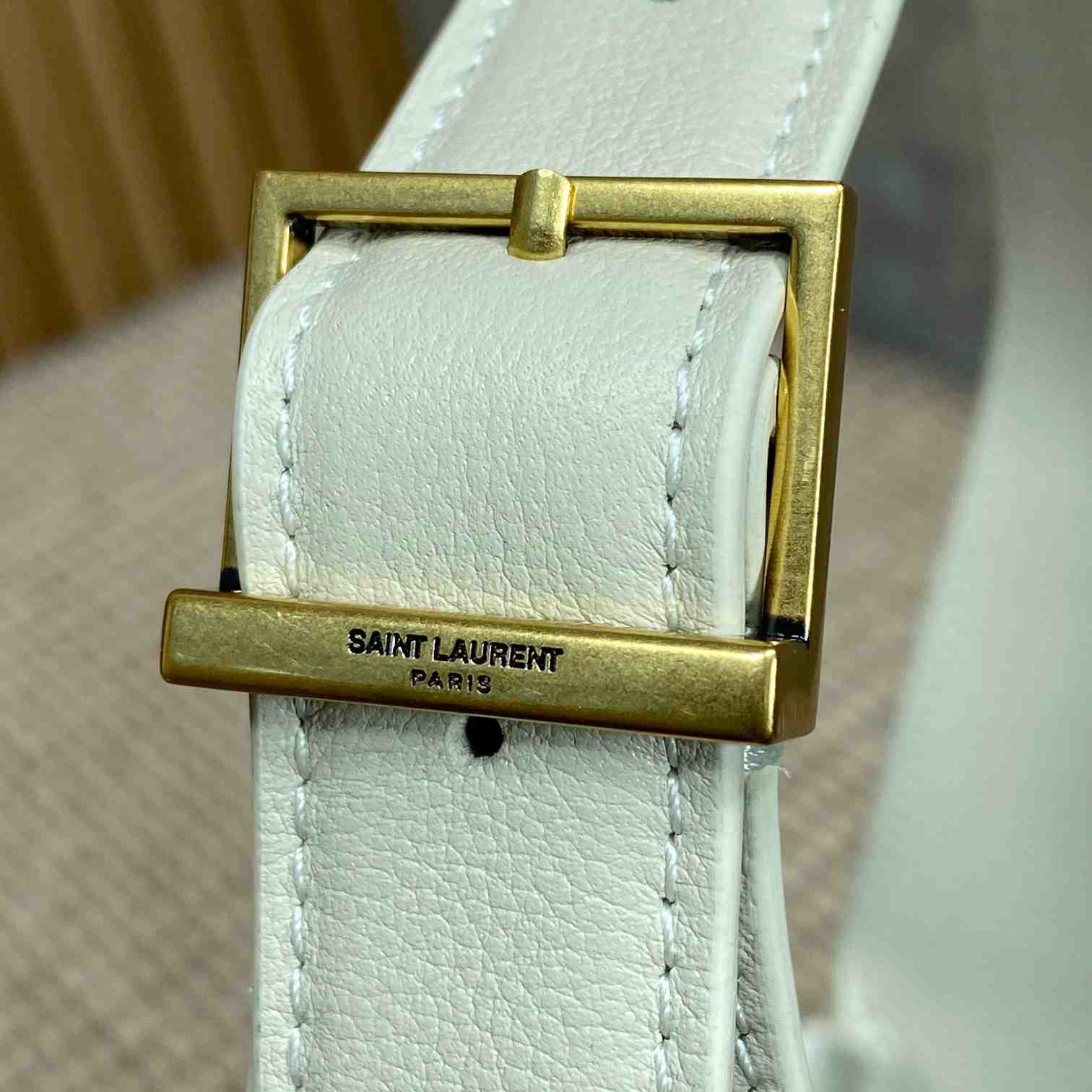 Saint Laurent LE 5 À 7 Supple Small In Grained Leather - DopestKickz