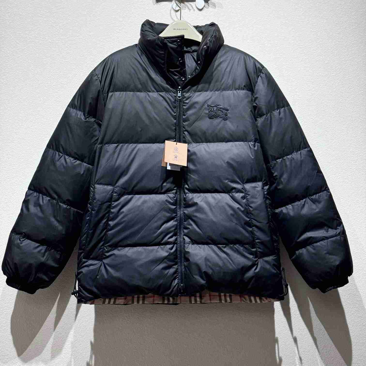 Burberry Reversible Check Puffer Jacket - DopestKickz
