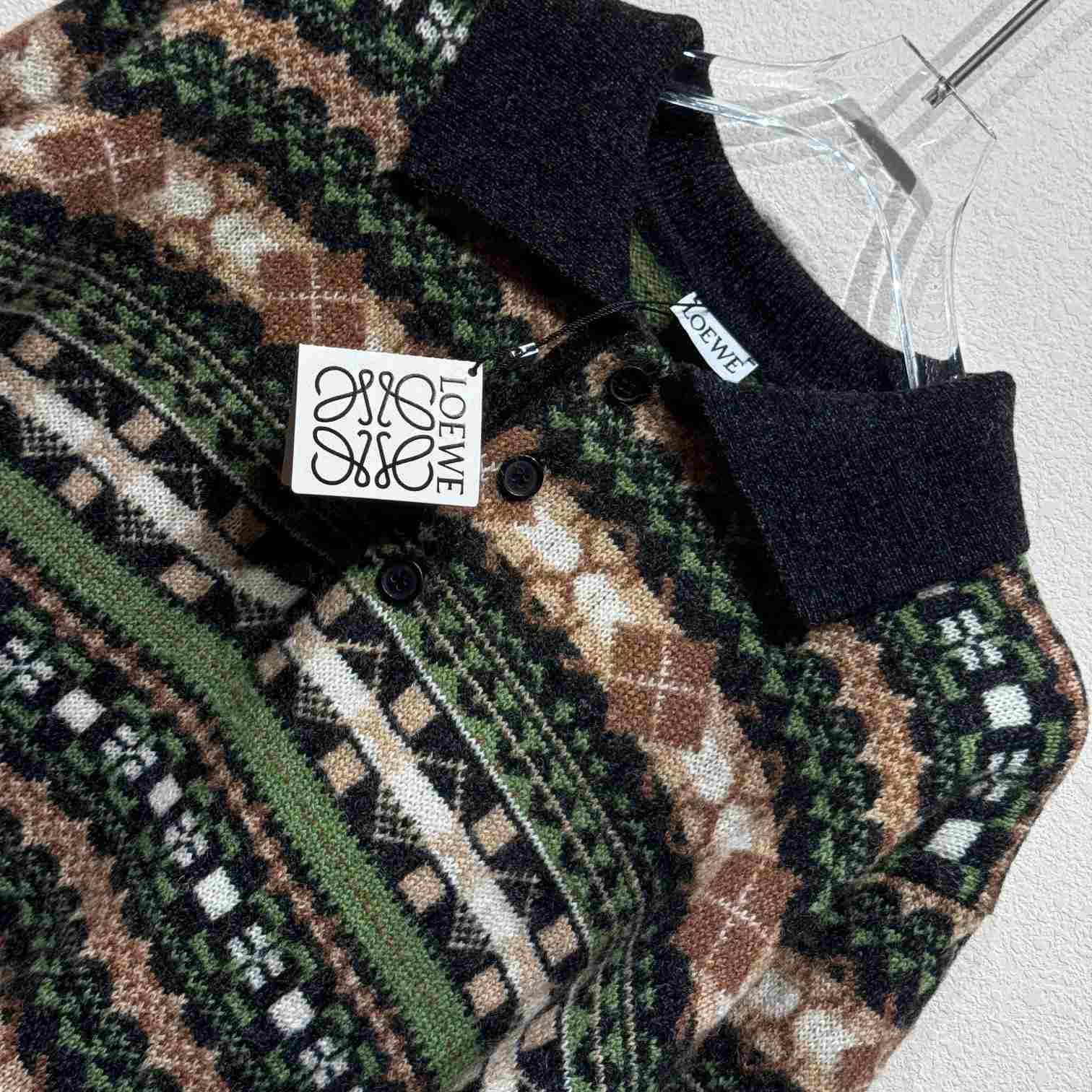 Loewe Polo Sweater In Wool - DopestKickz