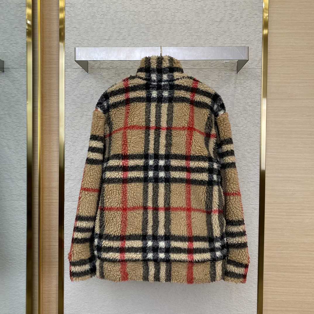 Burberry Check Wool Jacket  - DopestKickz