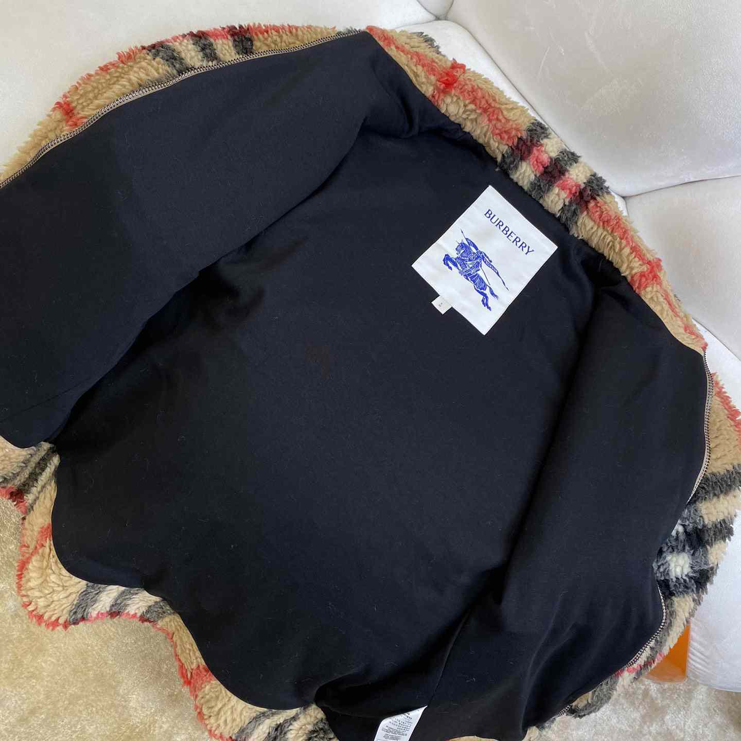 Burberry Check Wool Jacket  - DopestKickz