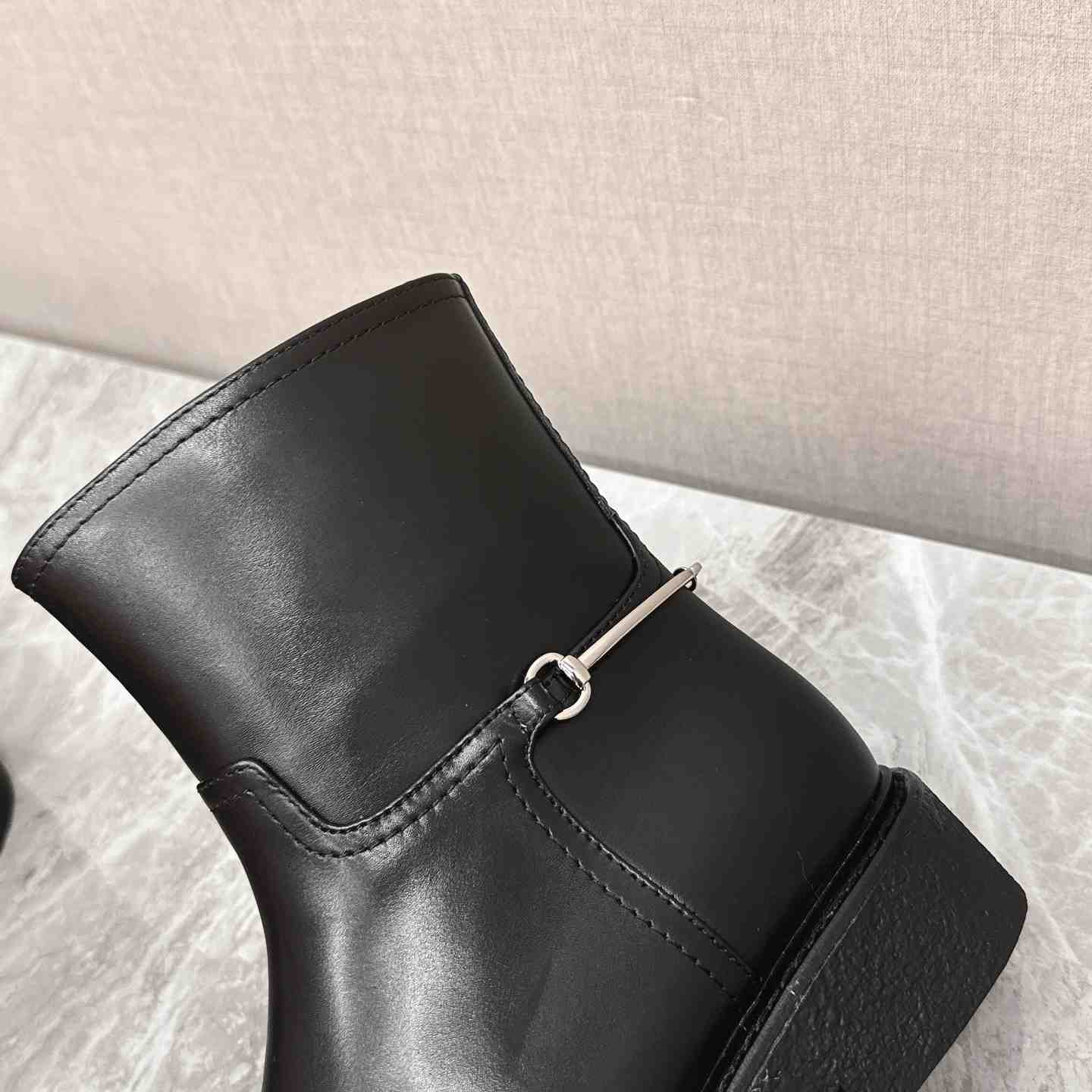 Gucci Women's Slim Horsebit Ankle Boot - DopestKickz