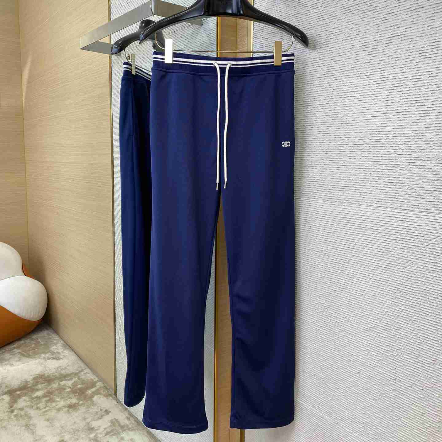 Celine Tracksuit Pants In Double Face Jersey - DopestKickz