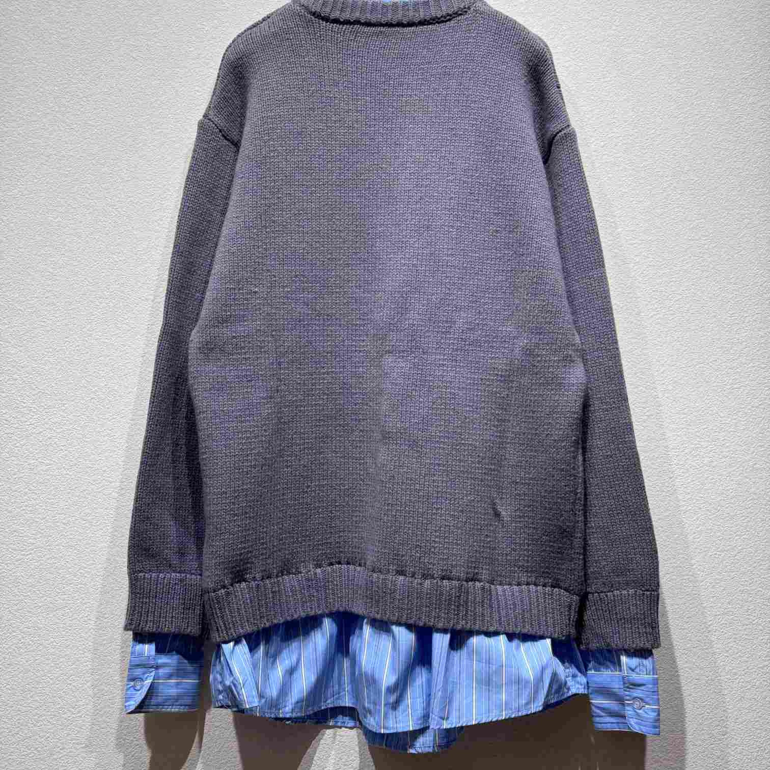 Balenciaga Layered Sweater - DopestKickz