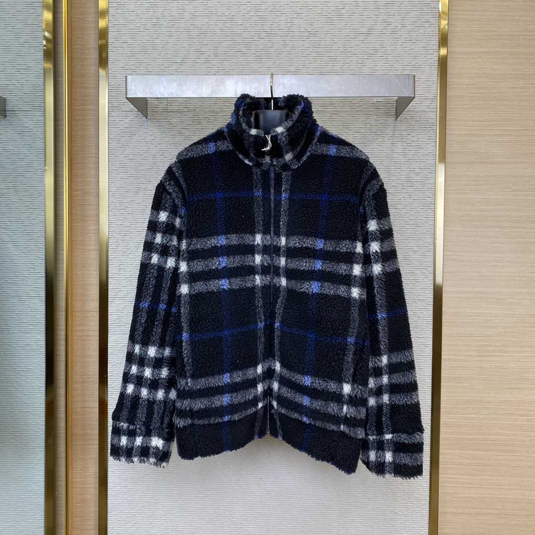 Burberry Check Wool Jacket  - DopestKickz