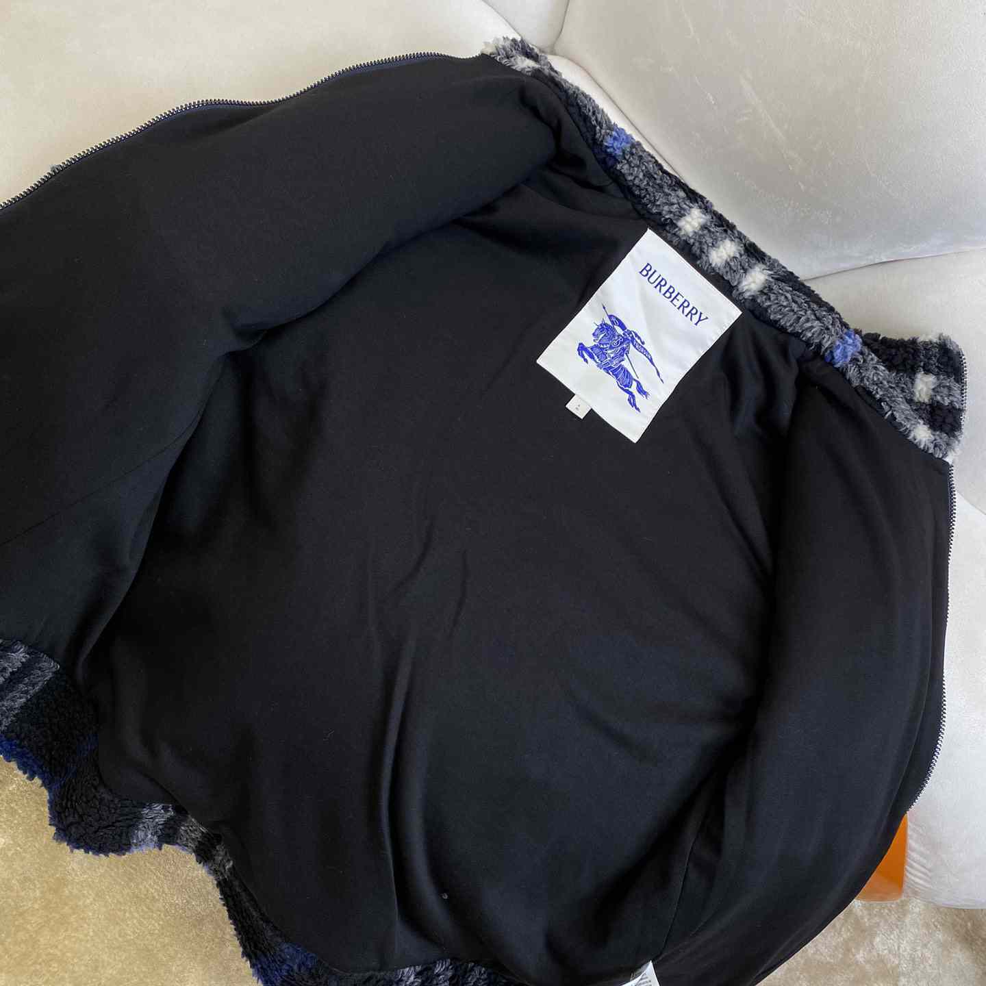 Burberry Check Wool Jacket  - DopestKickz