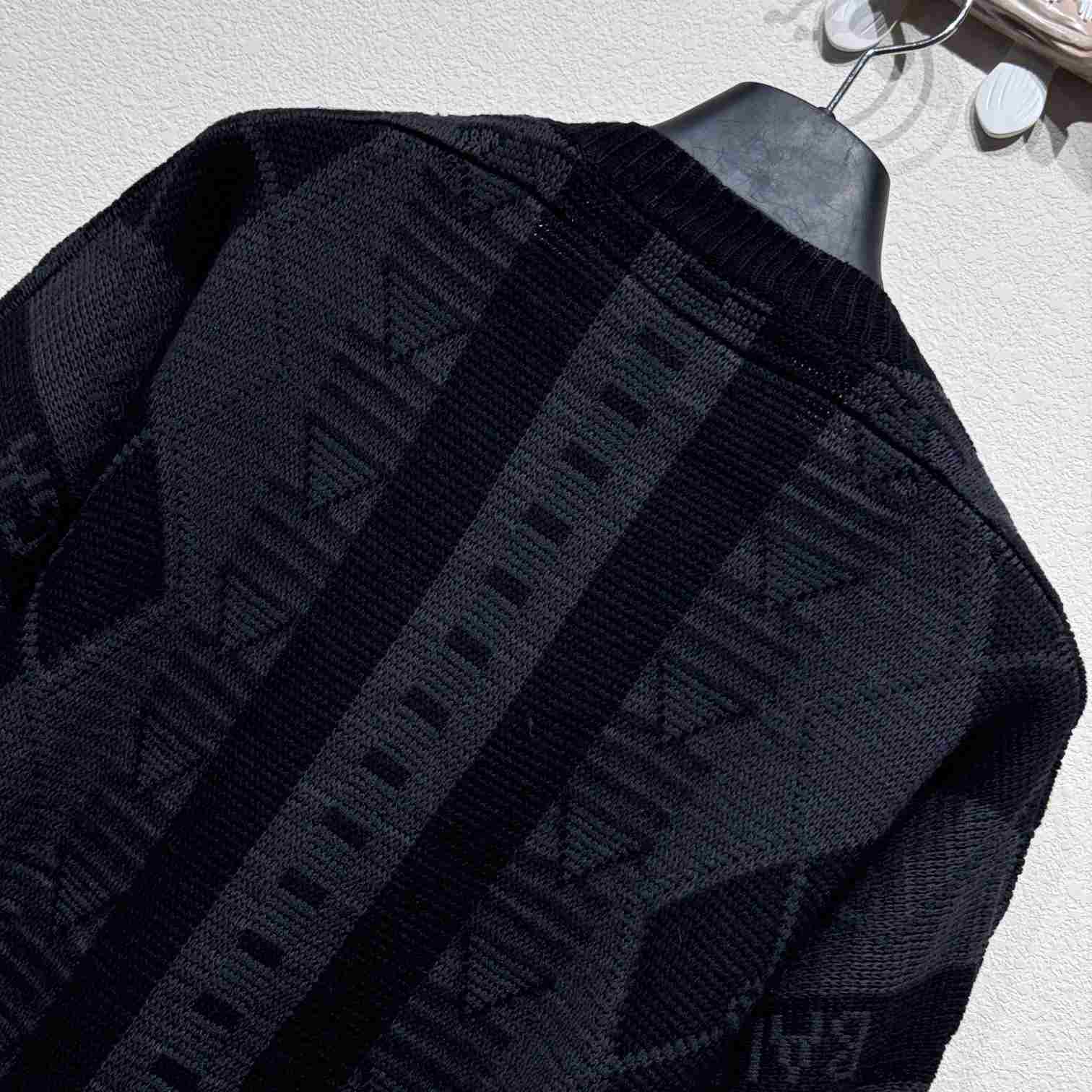 Balenciaga Logo-jacquard Distressed Jumper - DopestKickz