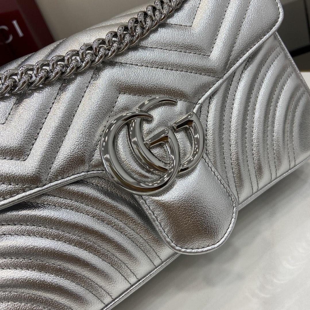 Gucci GG Marmont Small Shoulder Bag - DopestKickz
