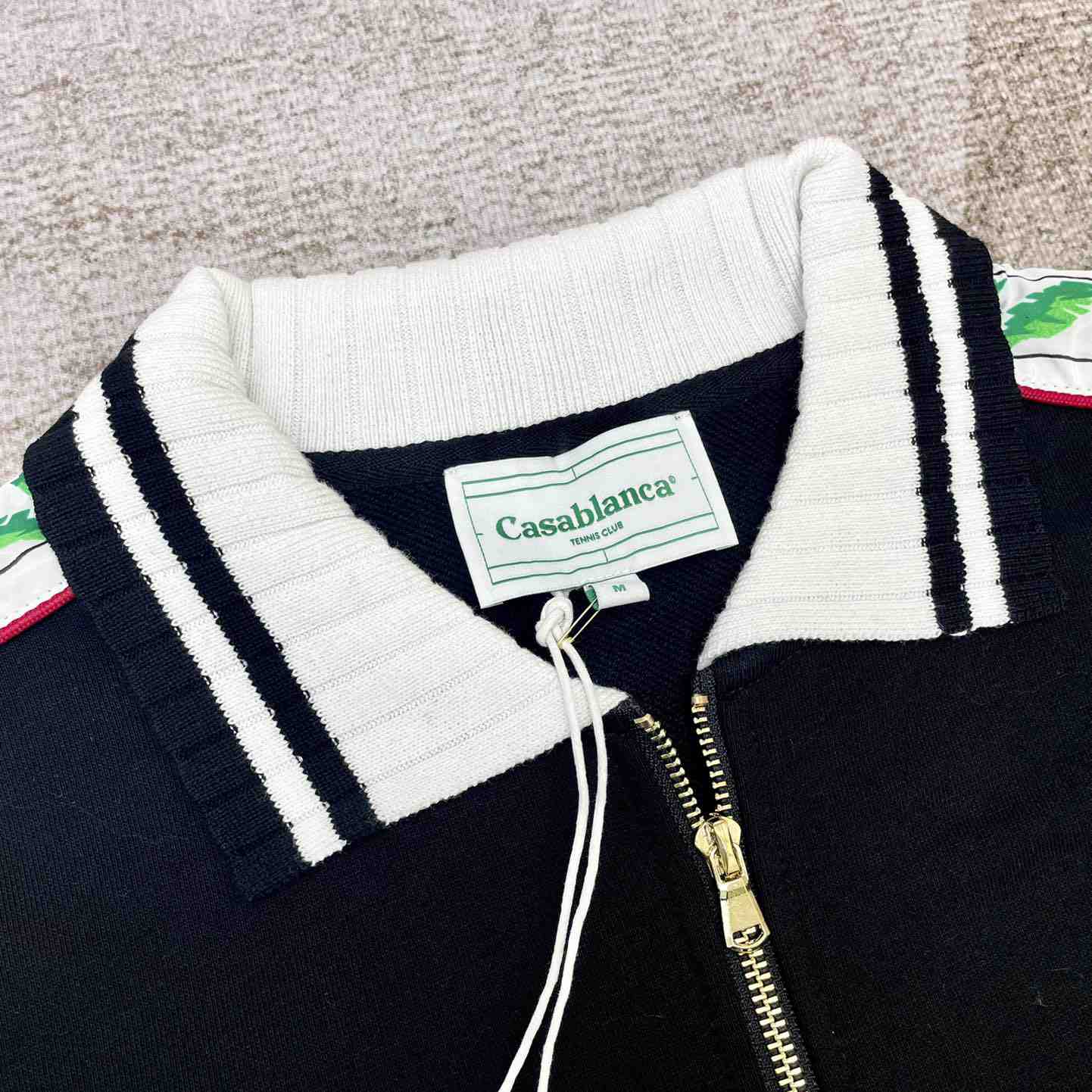 Casablanca Laurel Track Jacket   c853 - DopestKickz