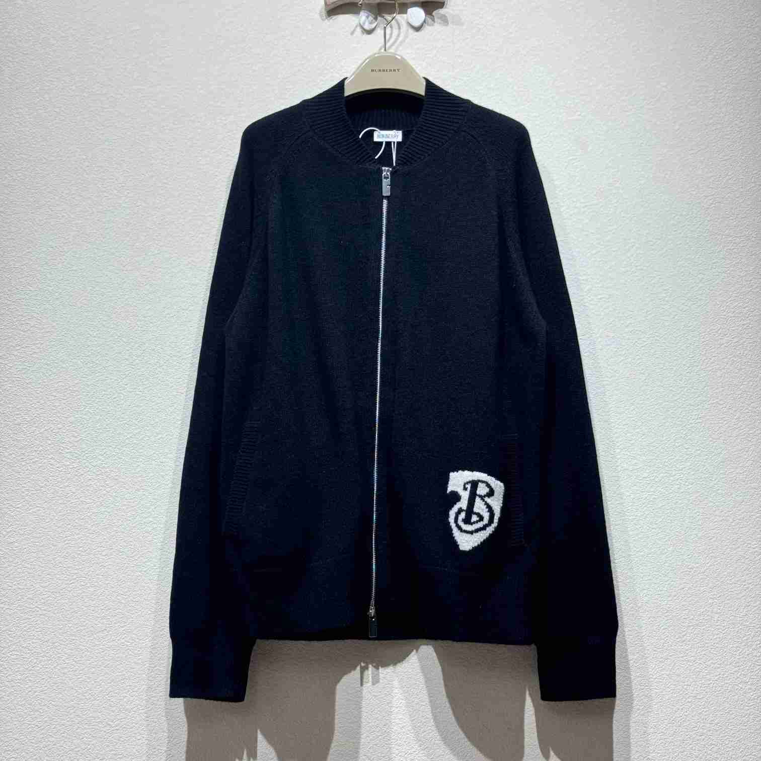 Burberry B Shield Wool Blend Bomber Jacket   - DopestKickz