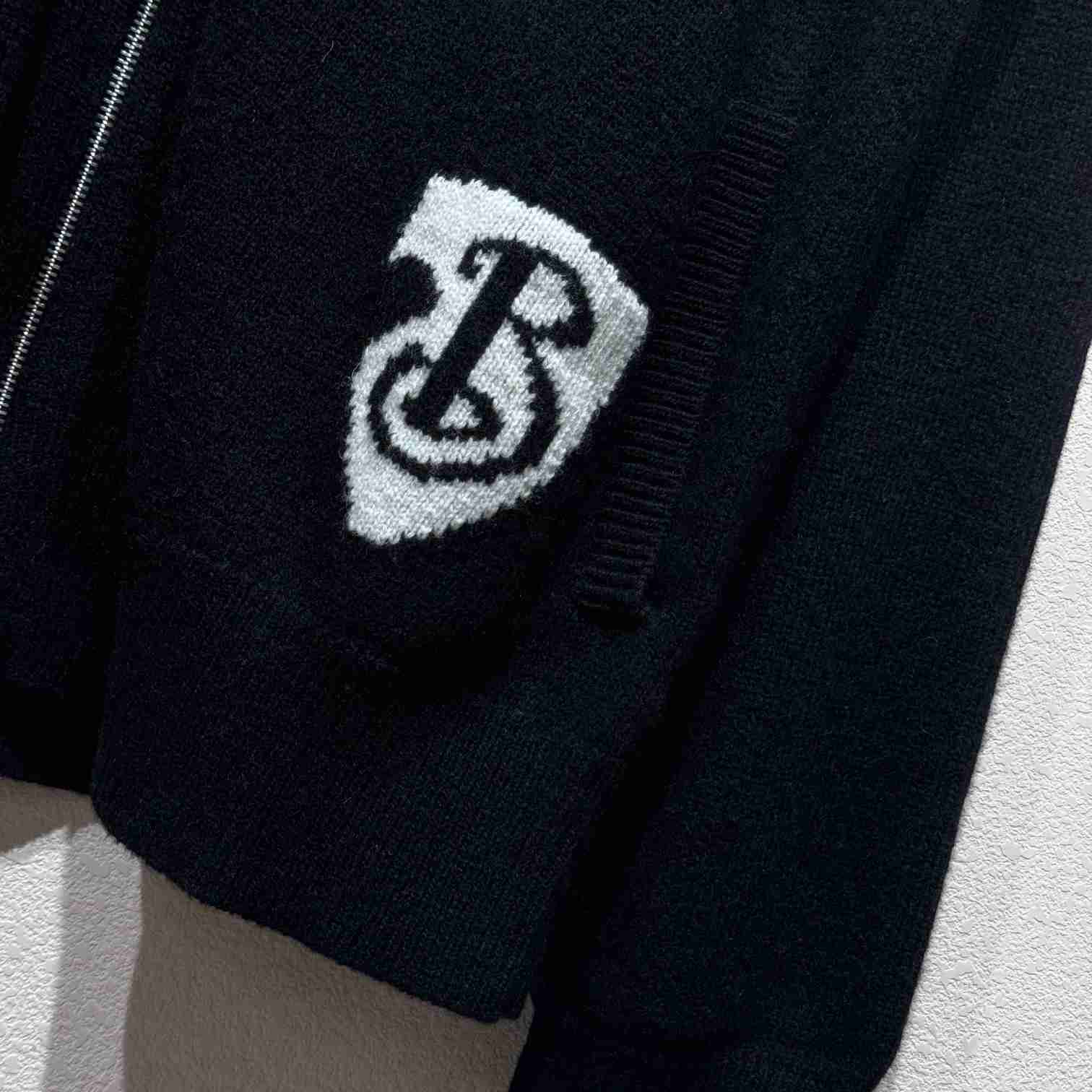 Burberry B Shield Wool Blend Bomber Jacket   - DopestKickz