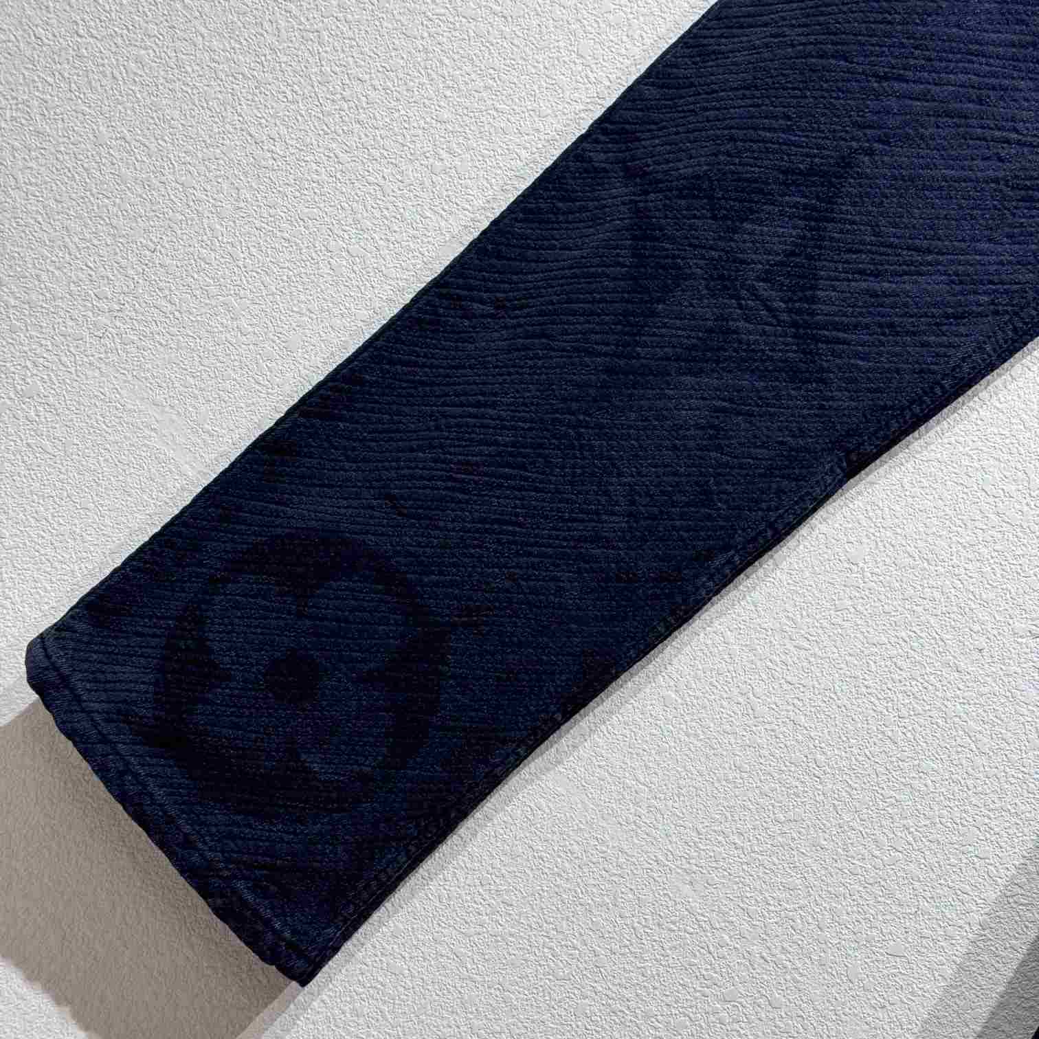Louis Vuitton Monogram Denim Pants - DopestKickz