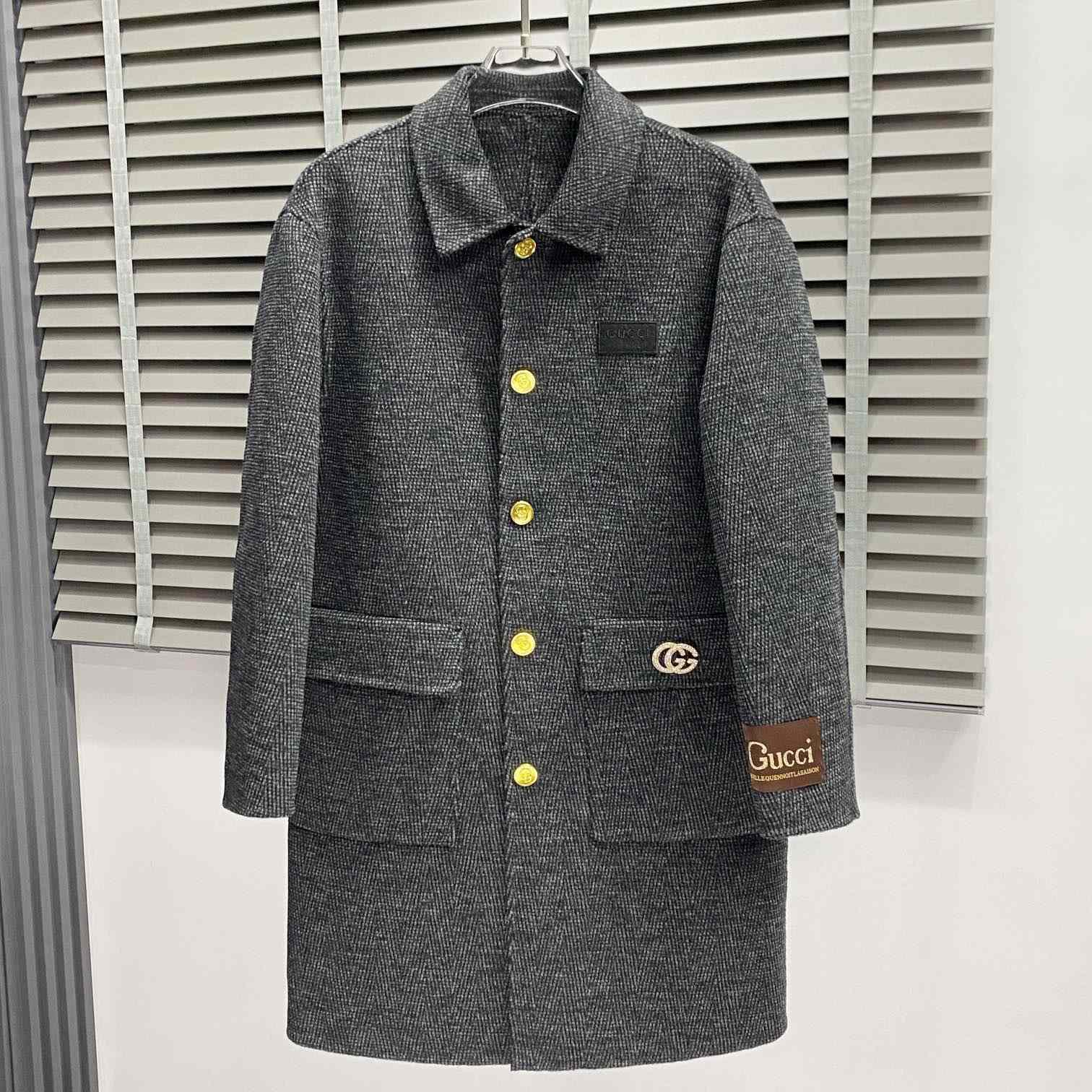 Gucci Wool Coat  - DopestKickz