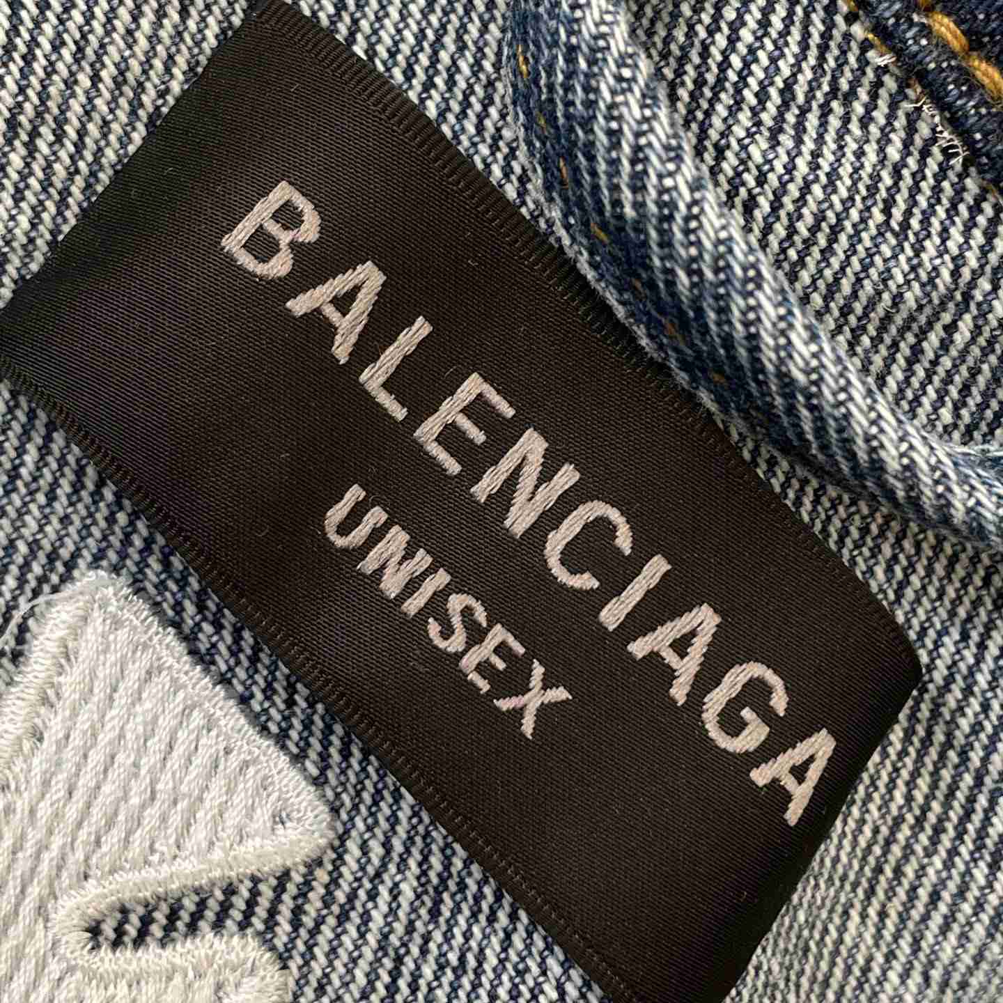 Balenciaga Denim Jacket - DopestKickz