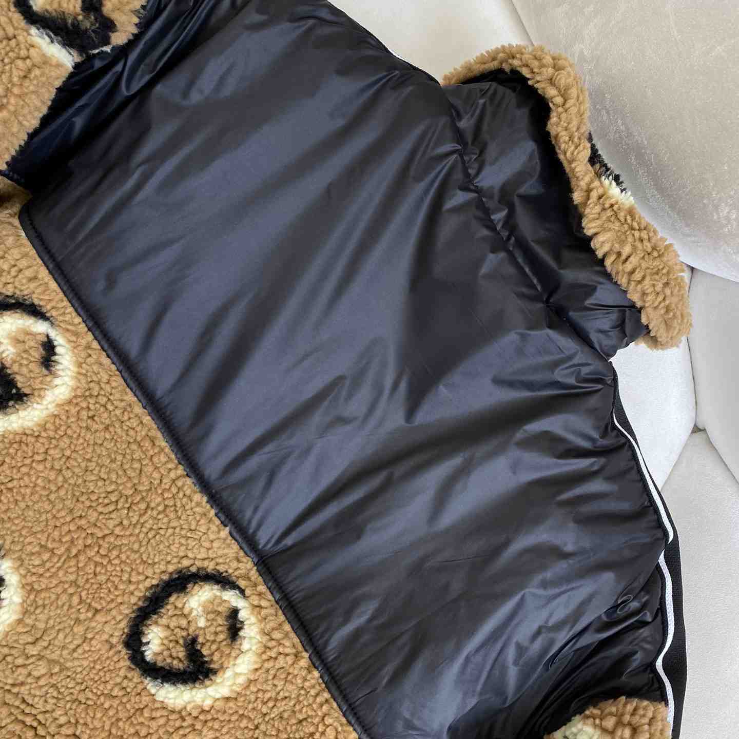 Gucci GG Wool Fleece Jacquard Zip Jacket - DopestKickz