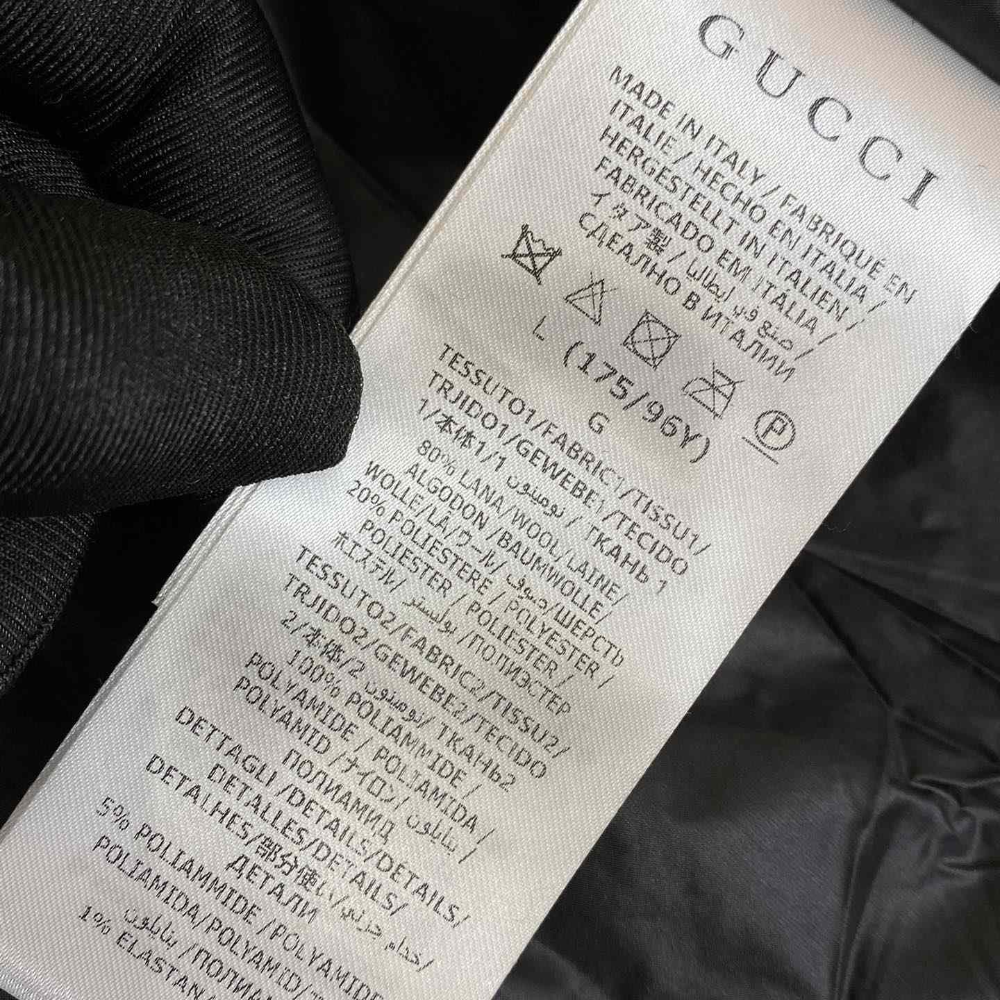Gucci GG Wool Fleece Jacquard Zip Jacket - DopestKickz