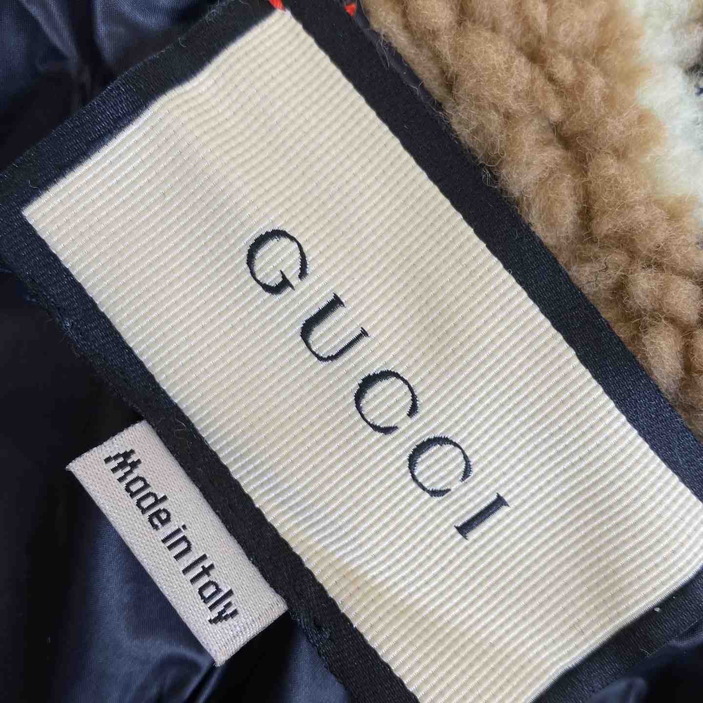 Gucci GG Wool Fleece Jacquard Zip Jacket - DopestKickz