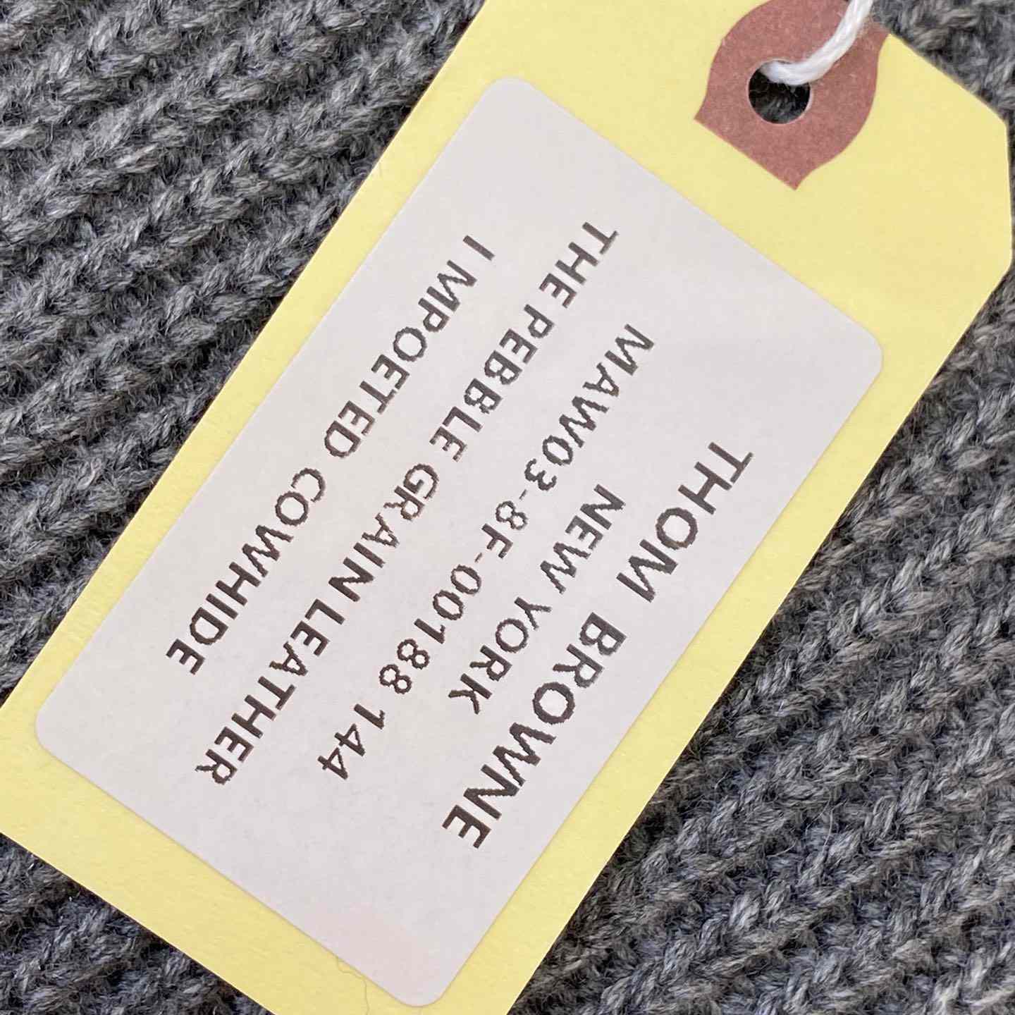 Thom Browne Fun-Mix Boiled Wool Stripe Workman's Jacket - DopestKickz