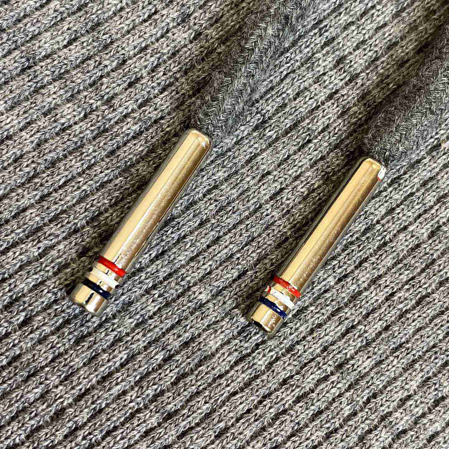 Thom Browne 4-Bar Zip-Up Cashmere Hoodie - DopestKickz