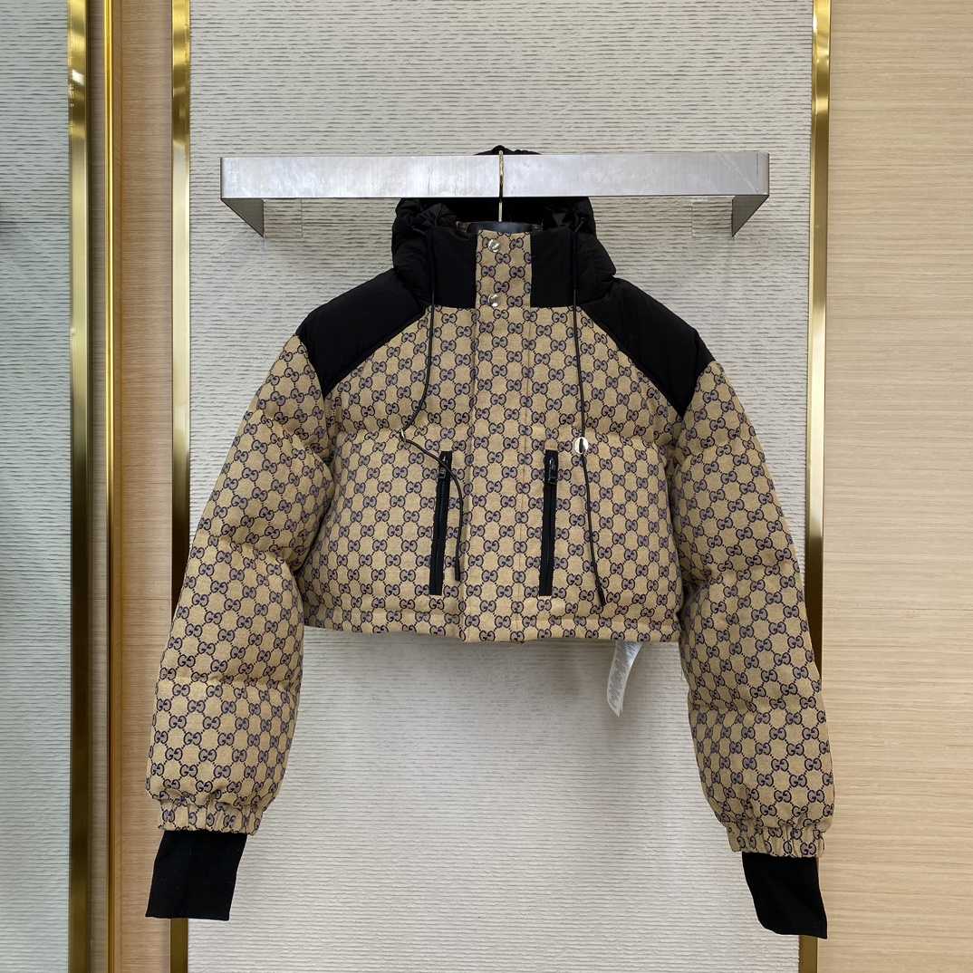 Gucci GG Canvas Bomber Jacket - DopestKickz