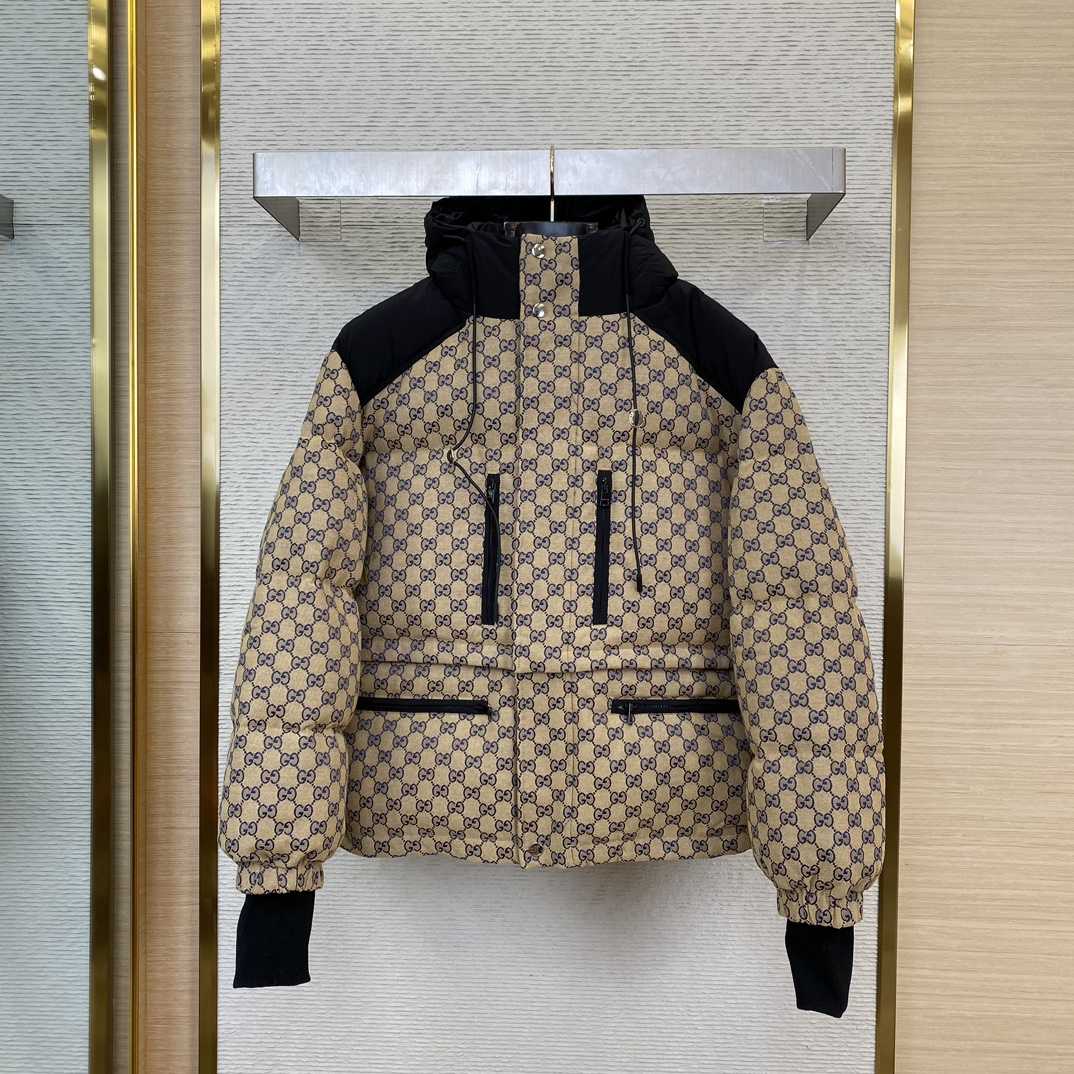 Gucci GG Canvas Bomber Jacket - DopestKickz