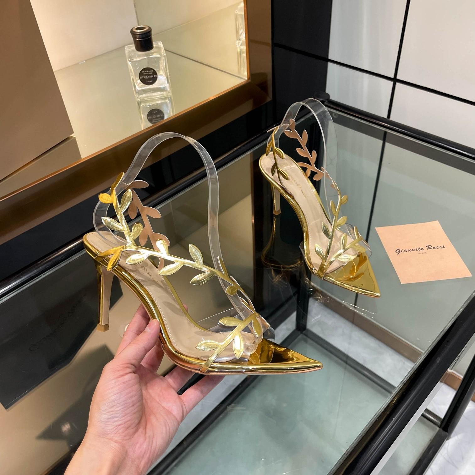 Gianvito Rossi 105mm Flavia Sandals - DopestKickz