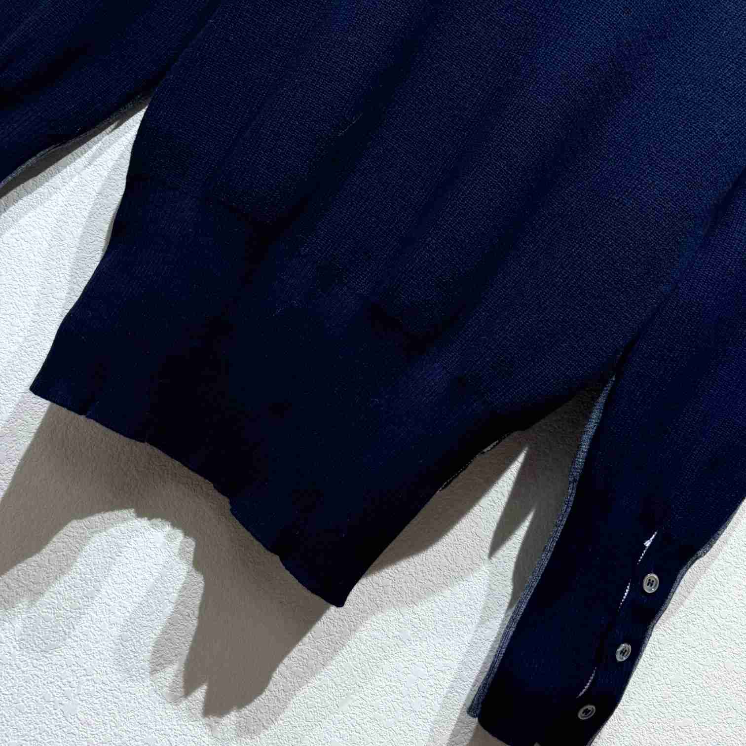Thom Browne 4-Bar Knitted Sweater - DopestKickz