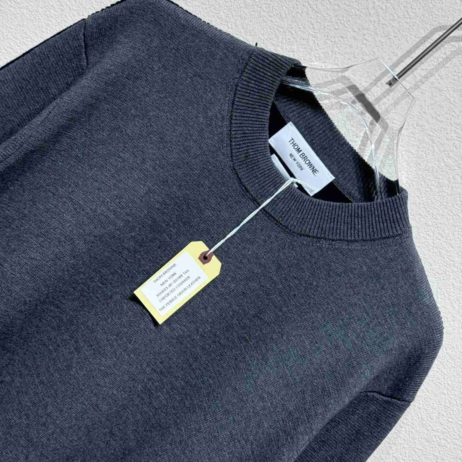 Thom Browne 4-Bar Knitted Sweater - DopestKickz
