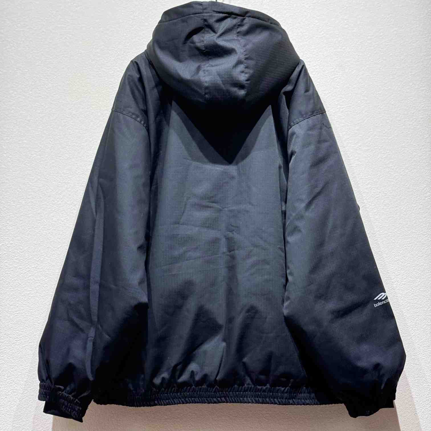 Balenciaga Black 3B Sports Icon Ski Jacket - DopestKickz