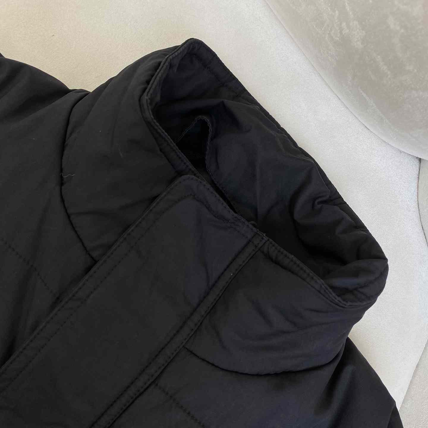 Balenciaga Logo-print Hooded Padded Jacket - DopestKickz
