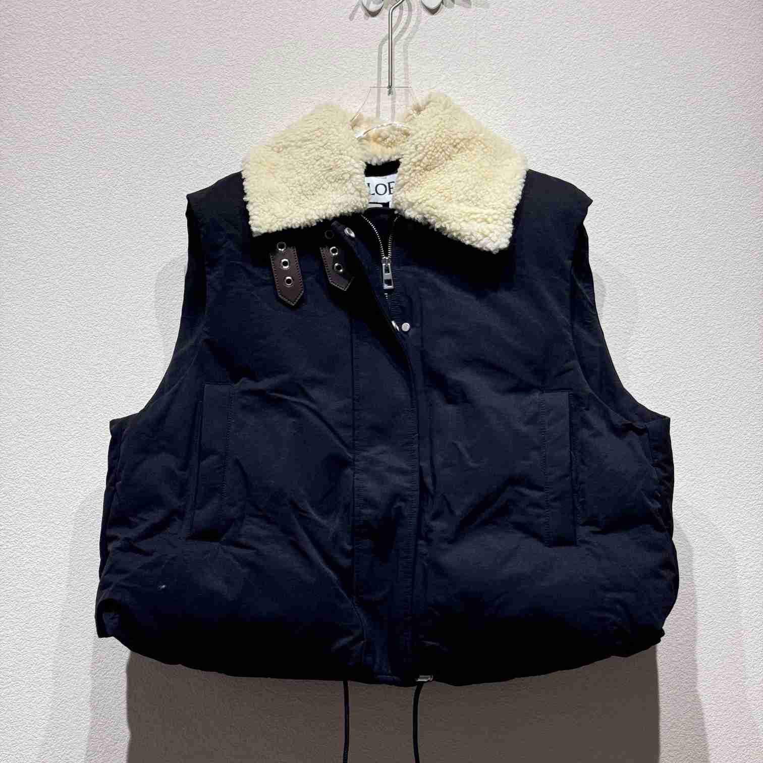 Loewe Puffer Vest In Cotton Blend - DopestKickz
