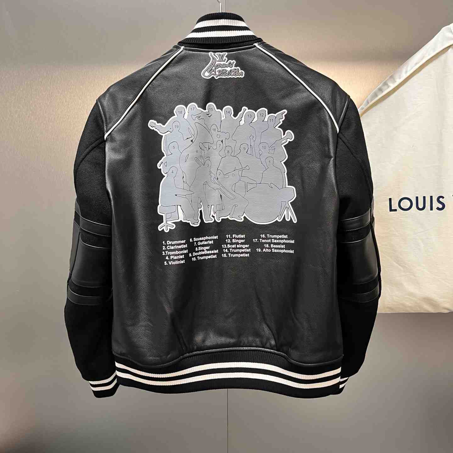 Louis Vuitton Leather Jacket - DopestKickz