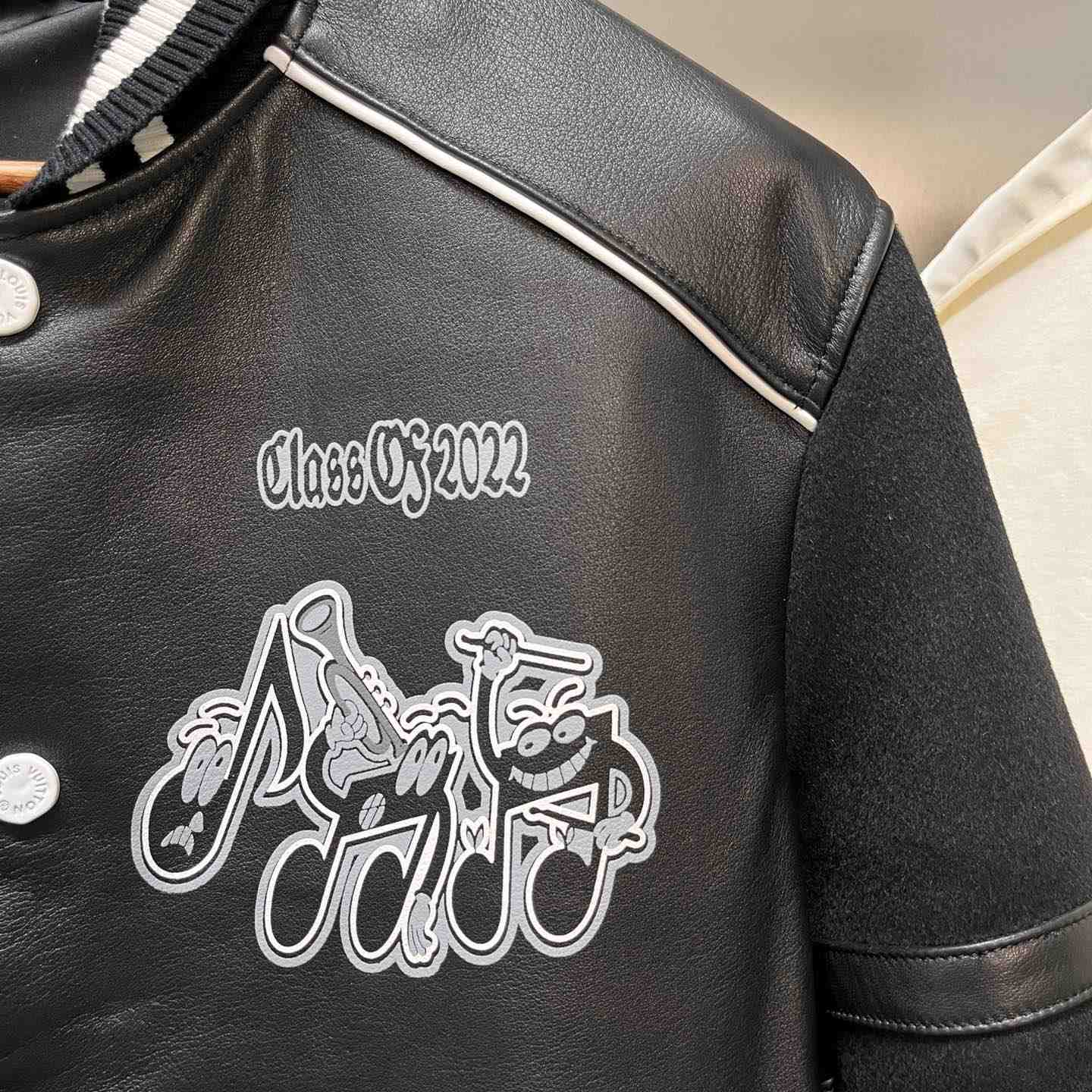 Louis Vuitton Leather Jacket - DopestKickz