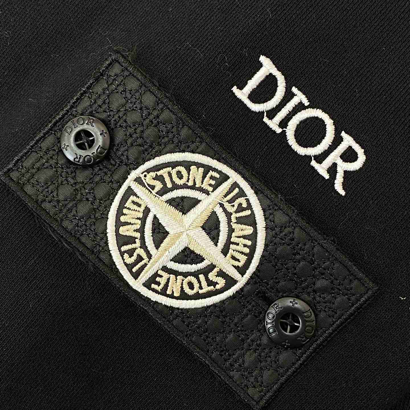 Dior And Stone Island Sweatshirt  - DopestKickz