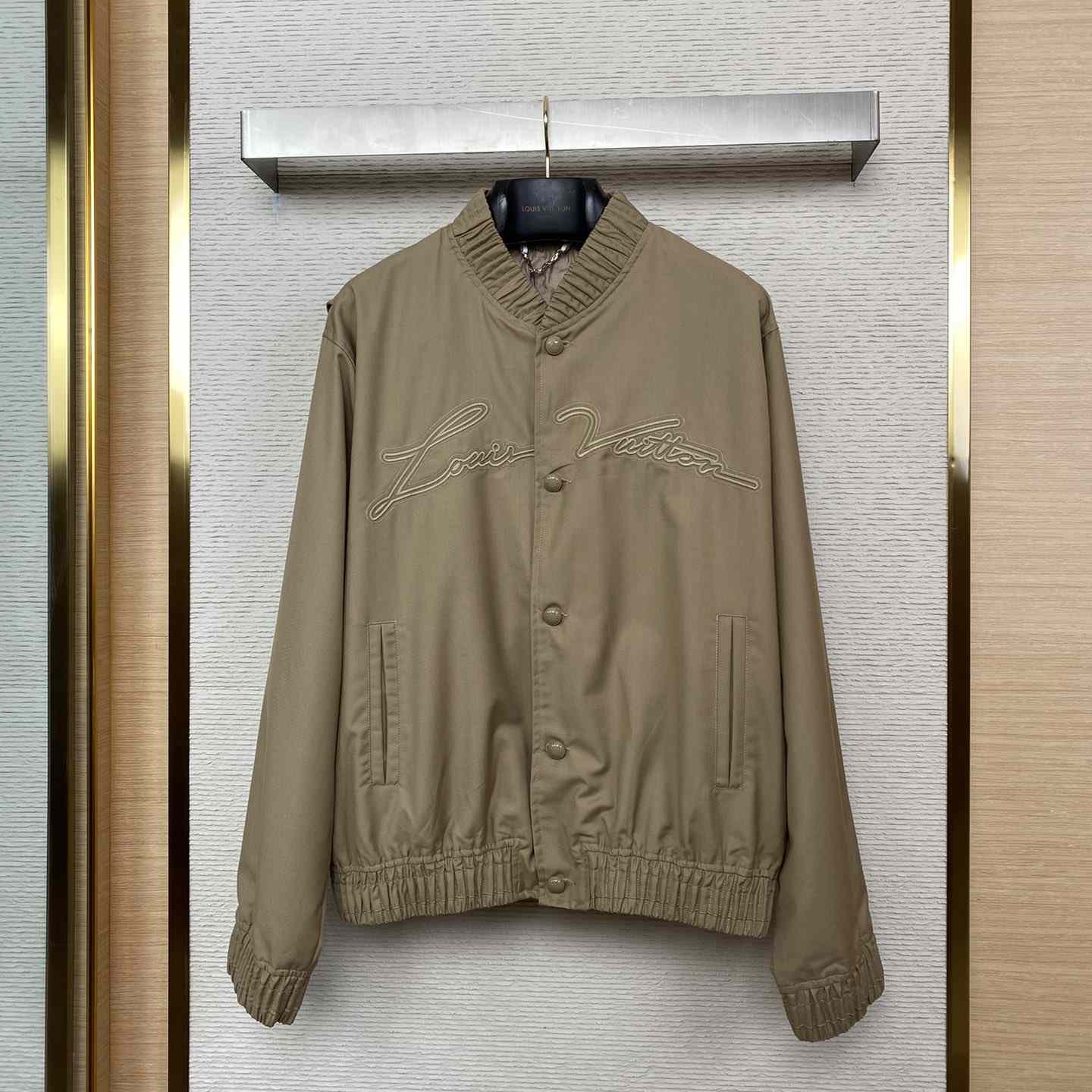 Louis Vuitton Embroidered Cotton Blend Bomber  1AFQE2 - DopestKickz