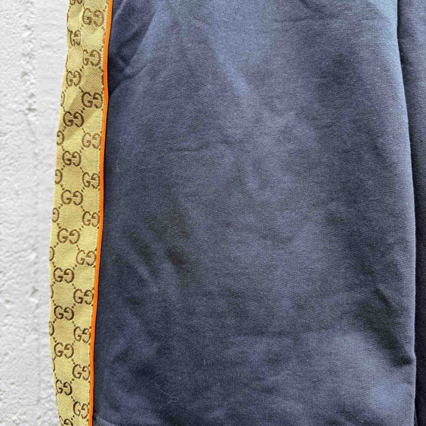 Gucci Cotton Jersey Shorts With GG Inserts - DopestKickz