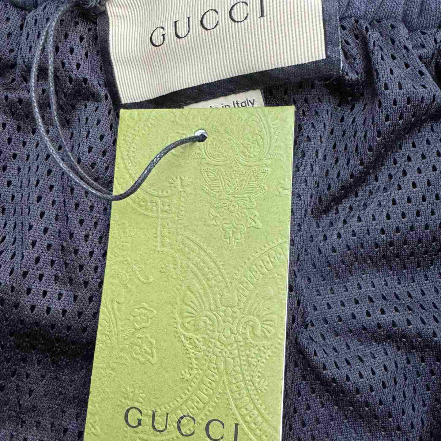 Gucci Cotton Jersey Shorts With GG Inserts - DopestKickz