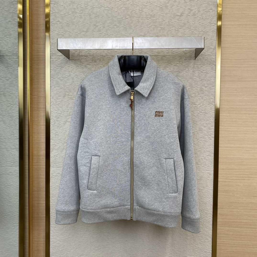 Miu Miu Jersey Blouson Jacket - DopestKickz