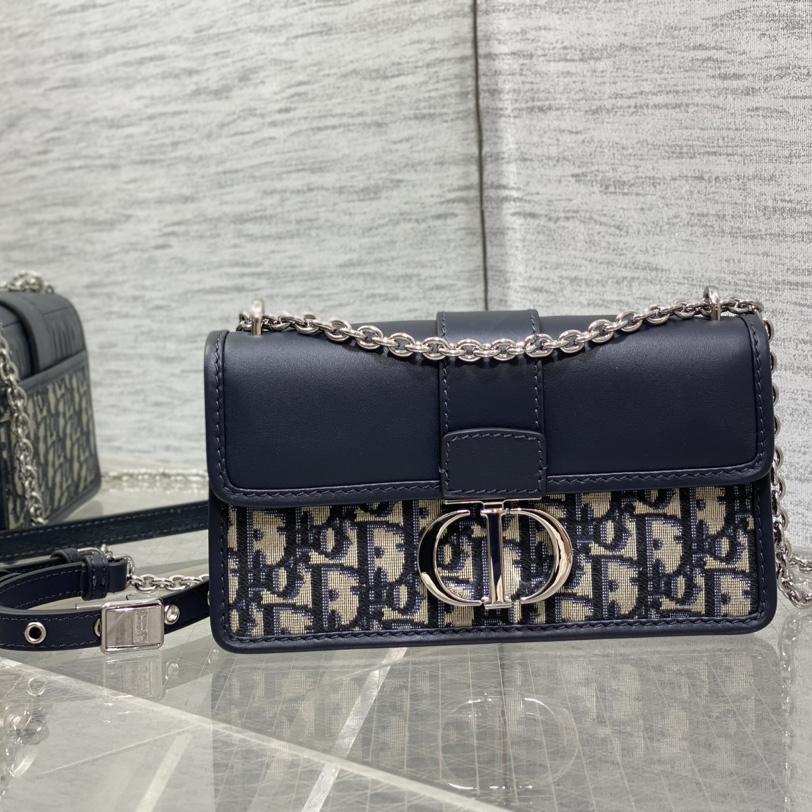 Dior 30 Montaigne East-West Bag With Chain  - DopestKickz